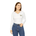 Women's Long Sleeve V-neck Shirt (Light)