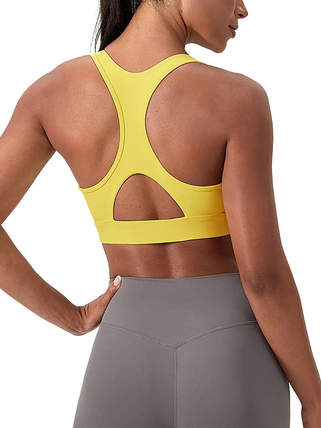 Women's Crossover V-Neck Sports Bra (Light)