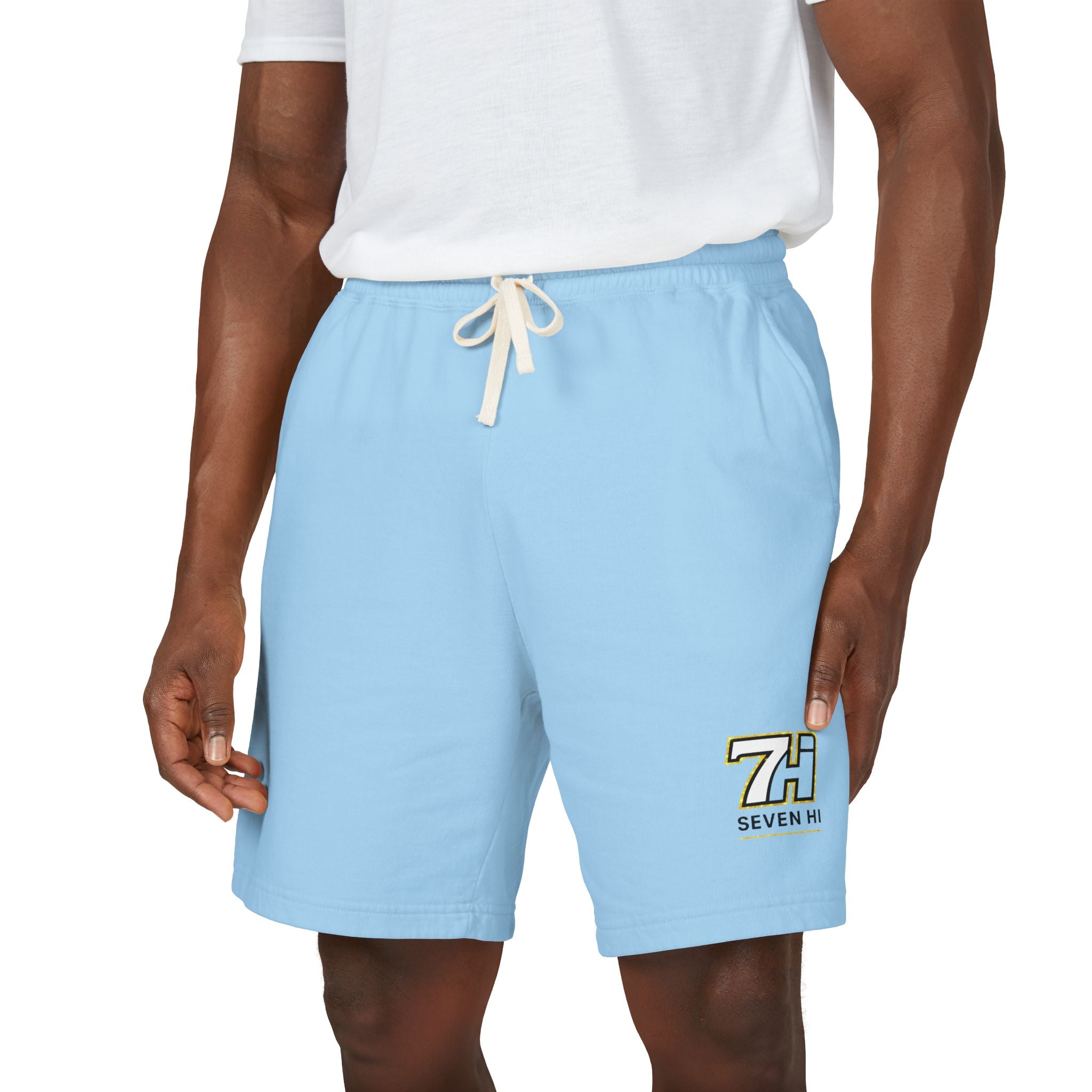 Unisex Garment-Dyed Lightweight Fleece Sweat Shorts