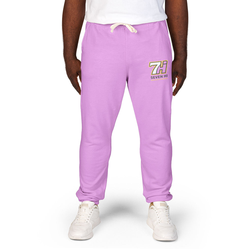 Unisex Garment-Dyed Fleece Sweatpants