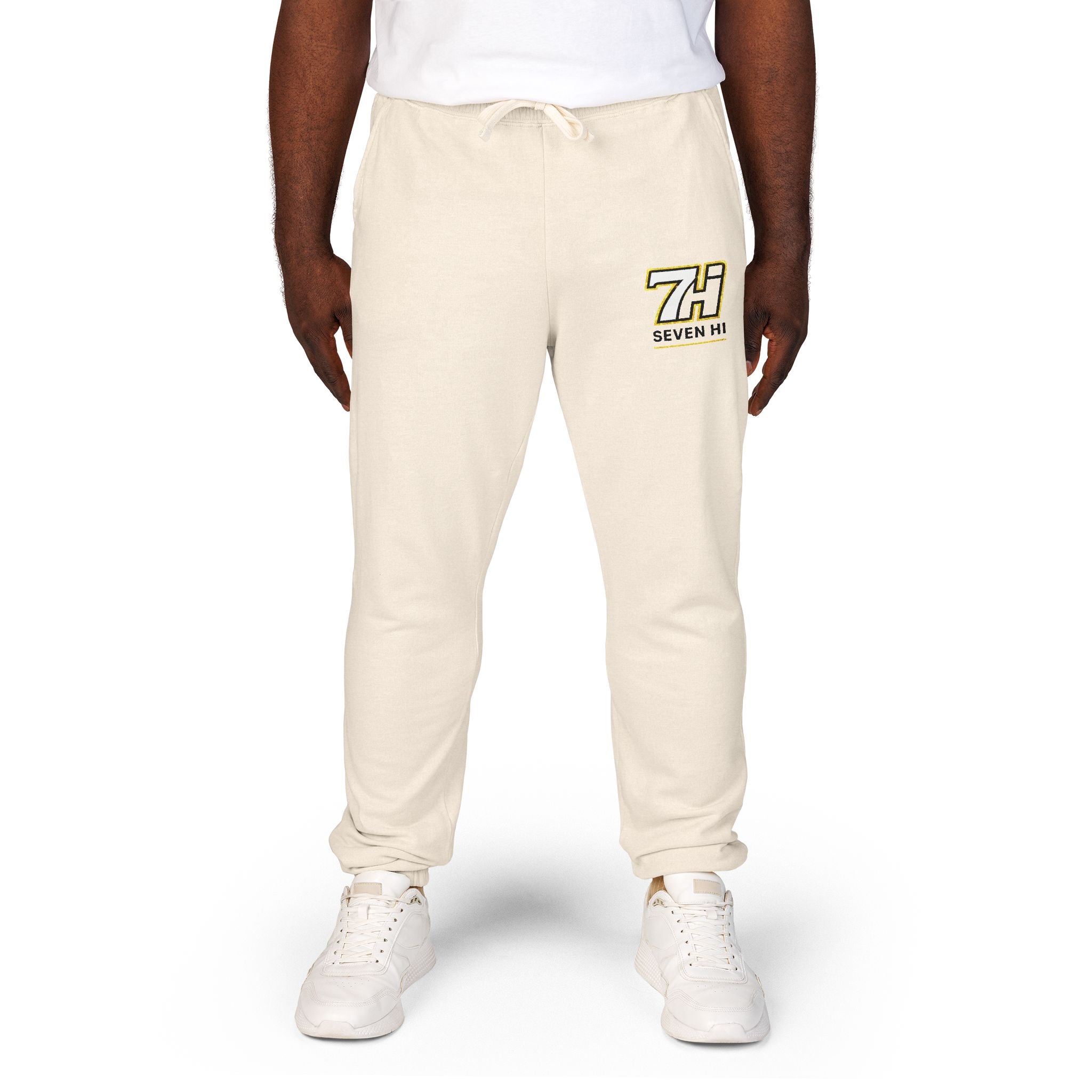 Unisex Garment-Dyed Fleece Sweatpants