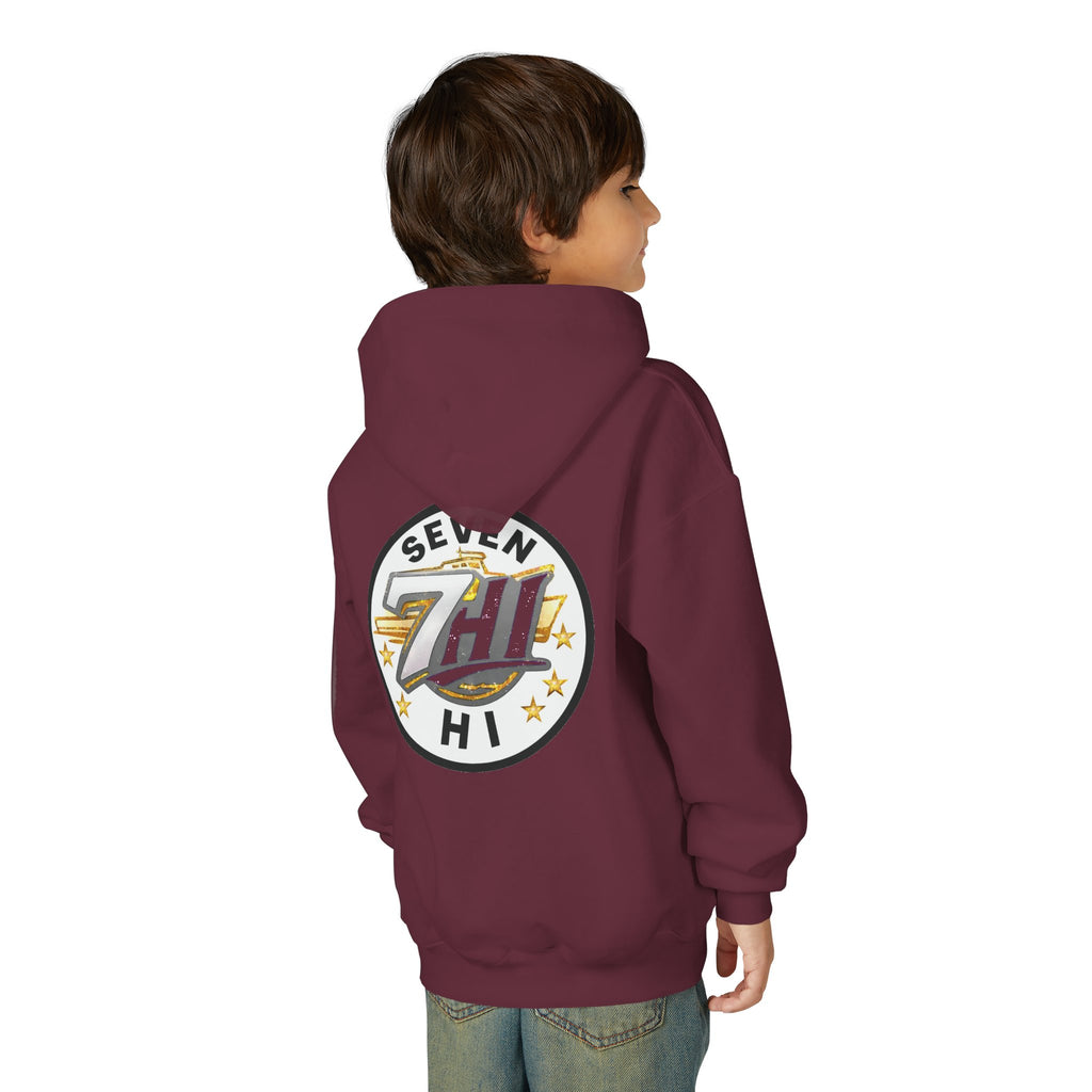Youth Heavy Blend Hooded Sweatshirt (Dark)