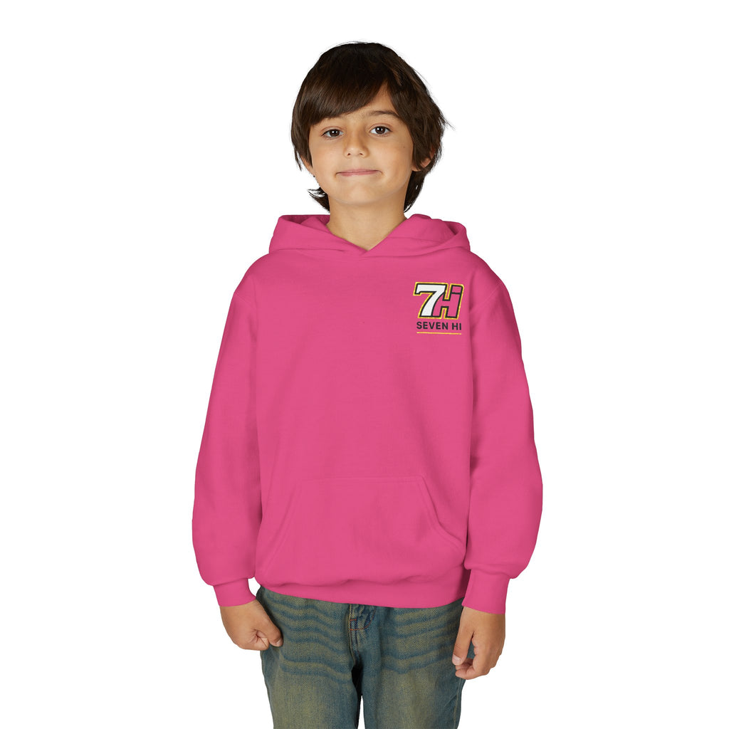 7Hi Logo Hoodie Youth graphic sweatshirt (Light)