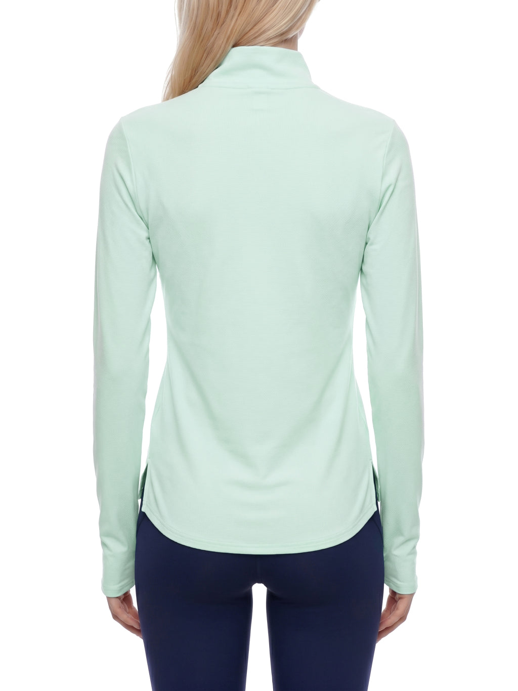 Women's Quarter-Zip Yoga Pullover (Black)