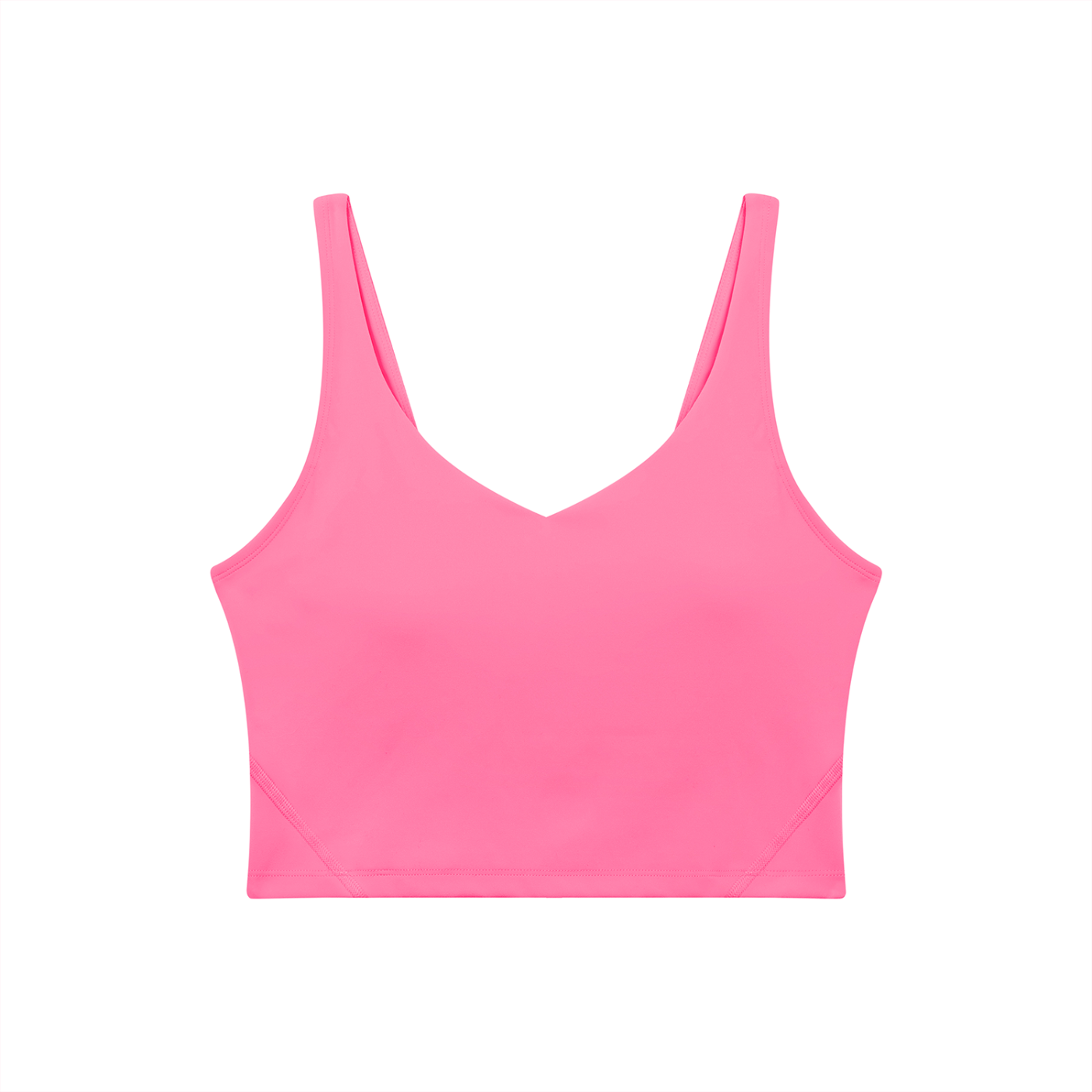 Women's V-Neck Yoga Sports Bra (Light)