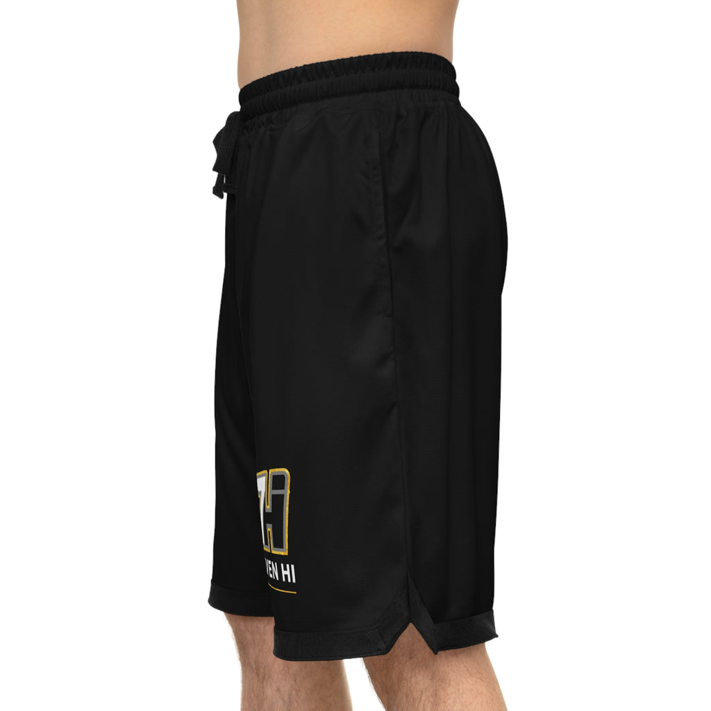 Basketball Rib Shorts (Black)