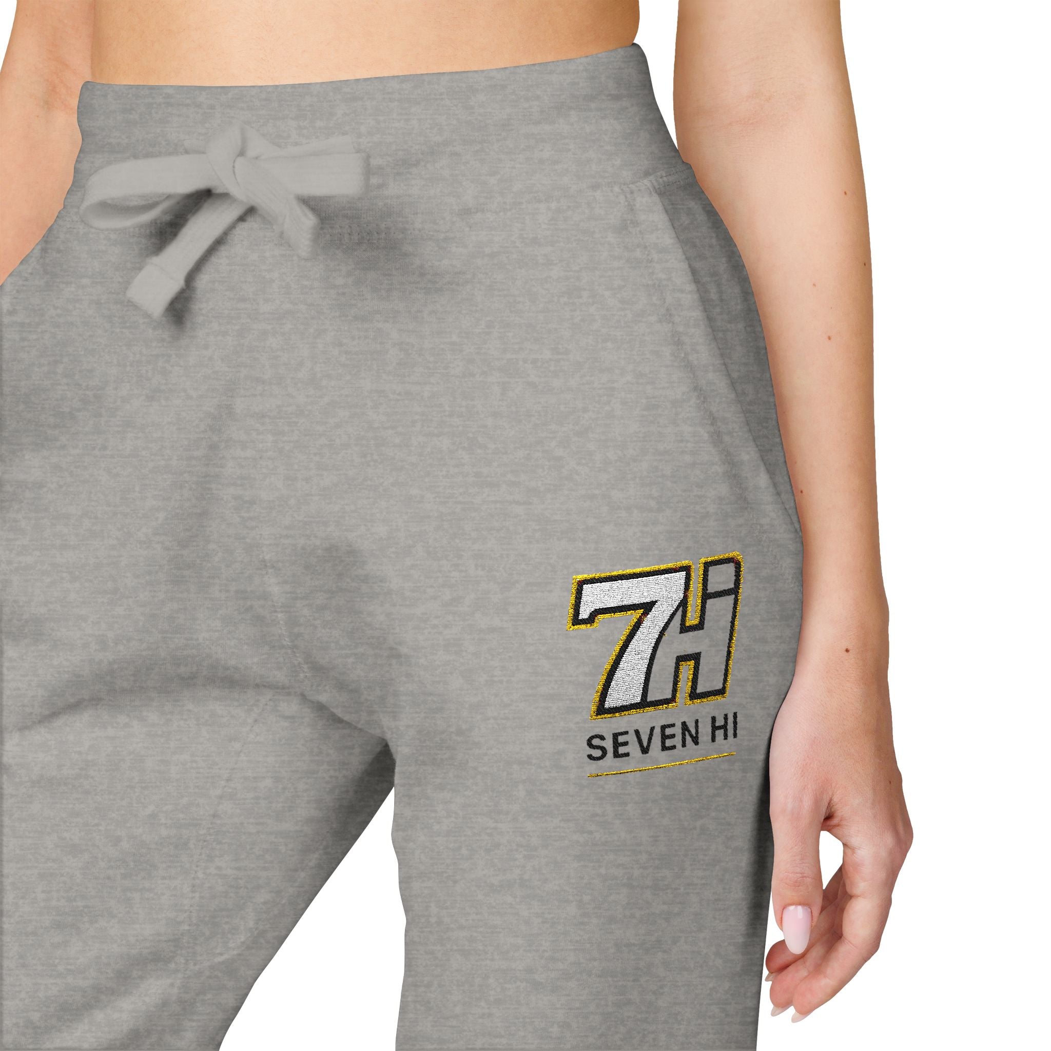 Unisex Fleece Sweatpants (Embroidery) (Light)