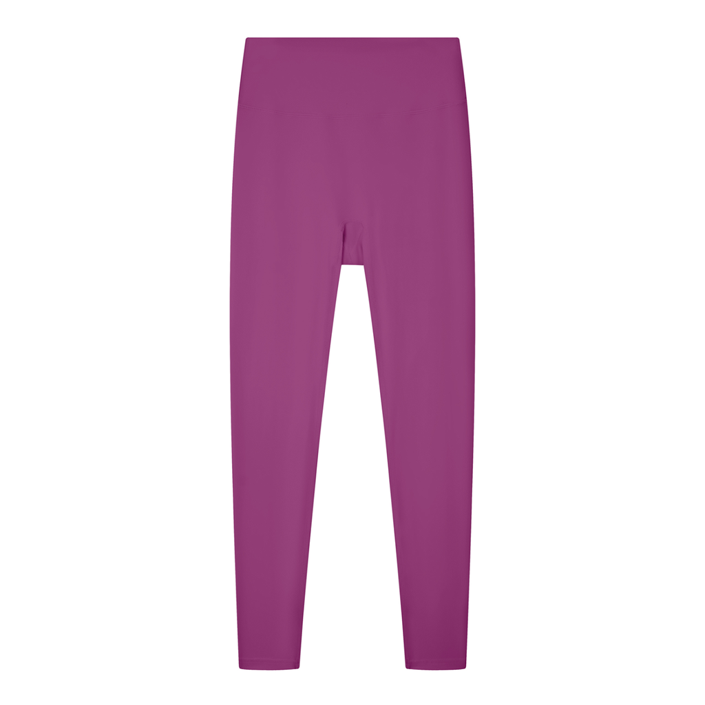 Women's Solid High Rise Leggings (Light)