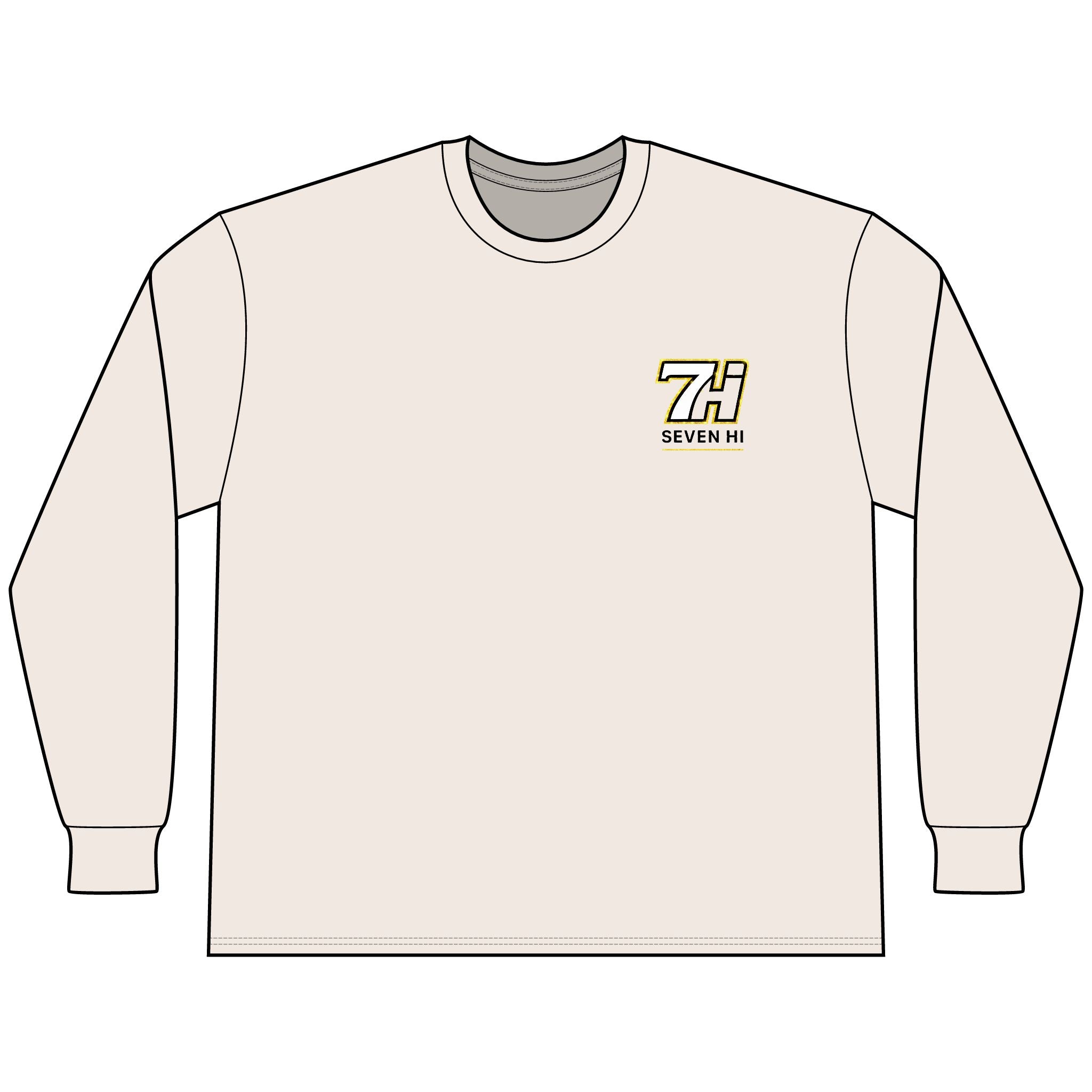 Unisex Classic Heavyweight Long Sleeve Tee (Light)