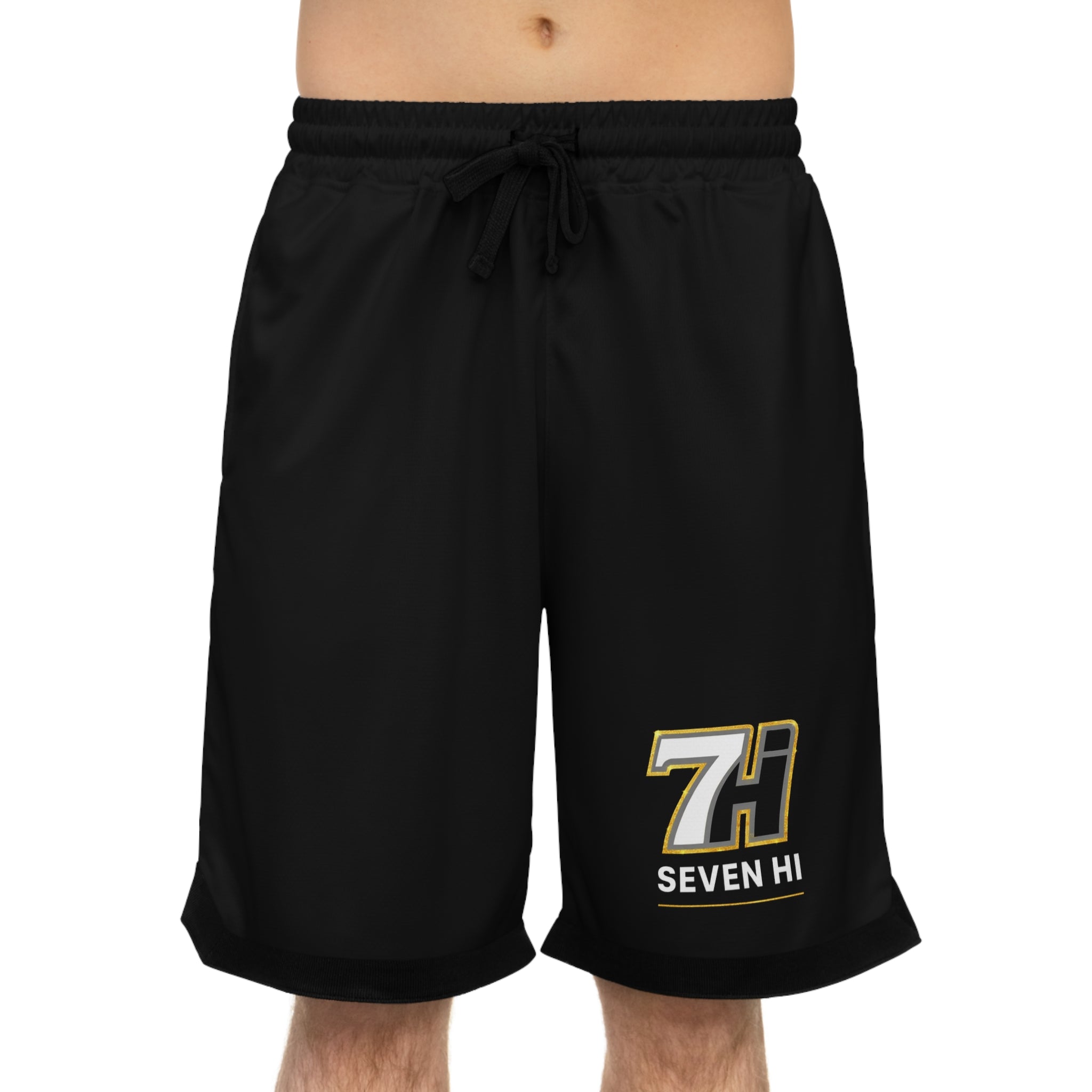 Basketball Rib Shorts (Black)