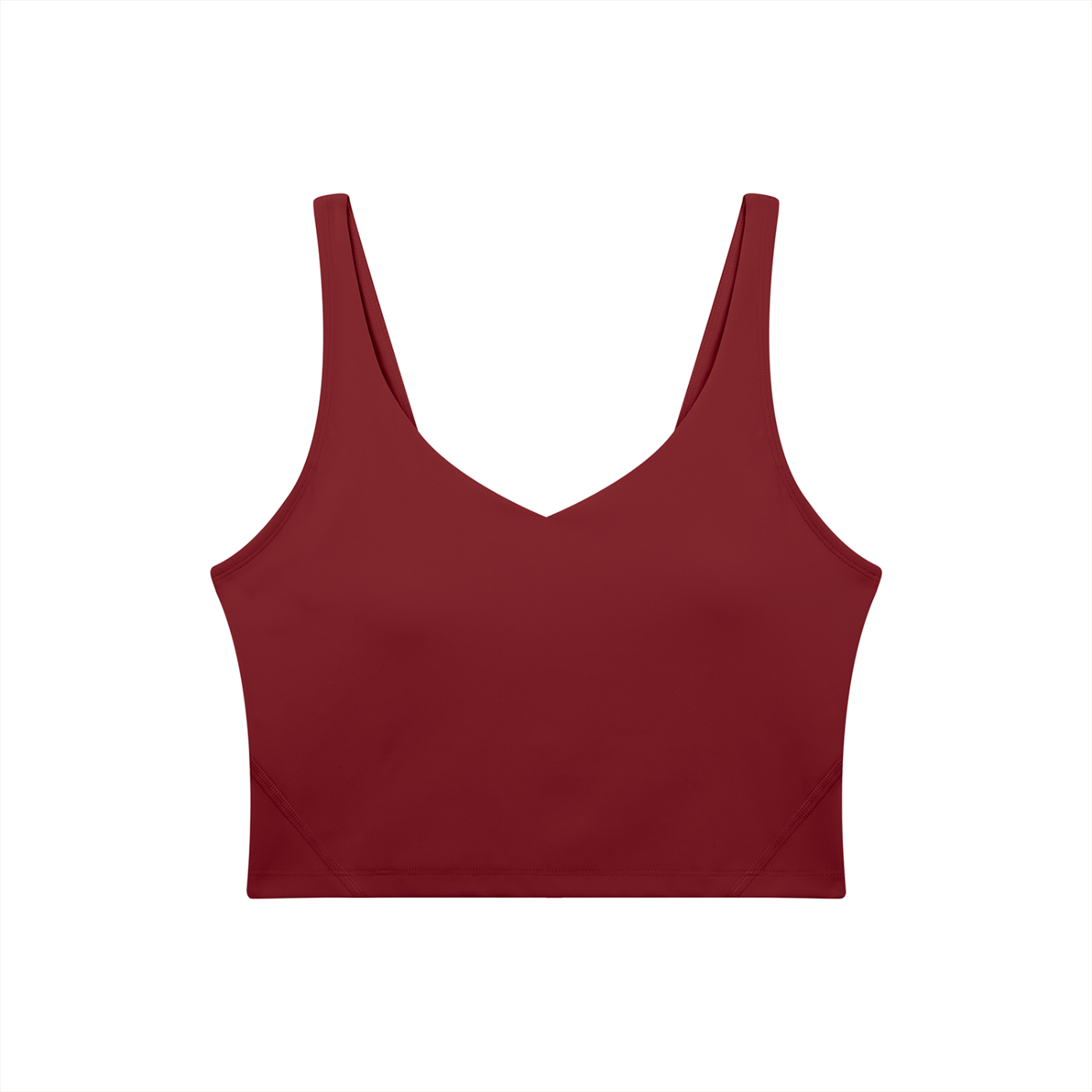 Women's V-Neck Yoga Sports Bra (Light)
