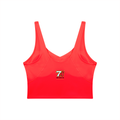 Women's V-Neck Yoga Sports Bra (Light)