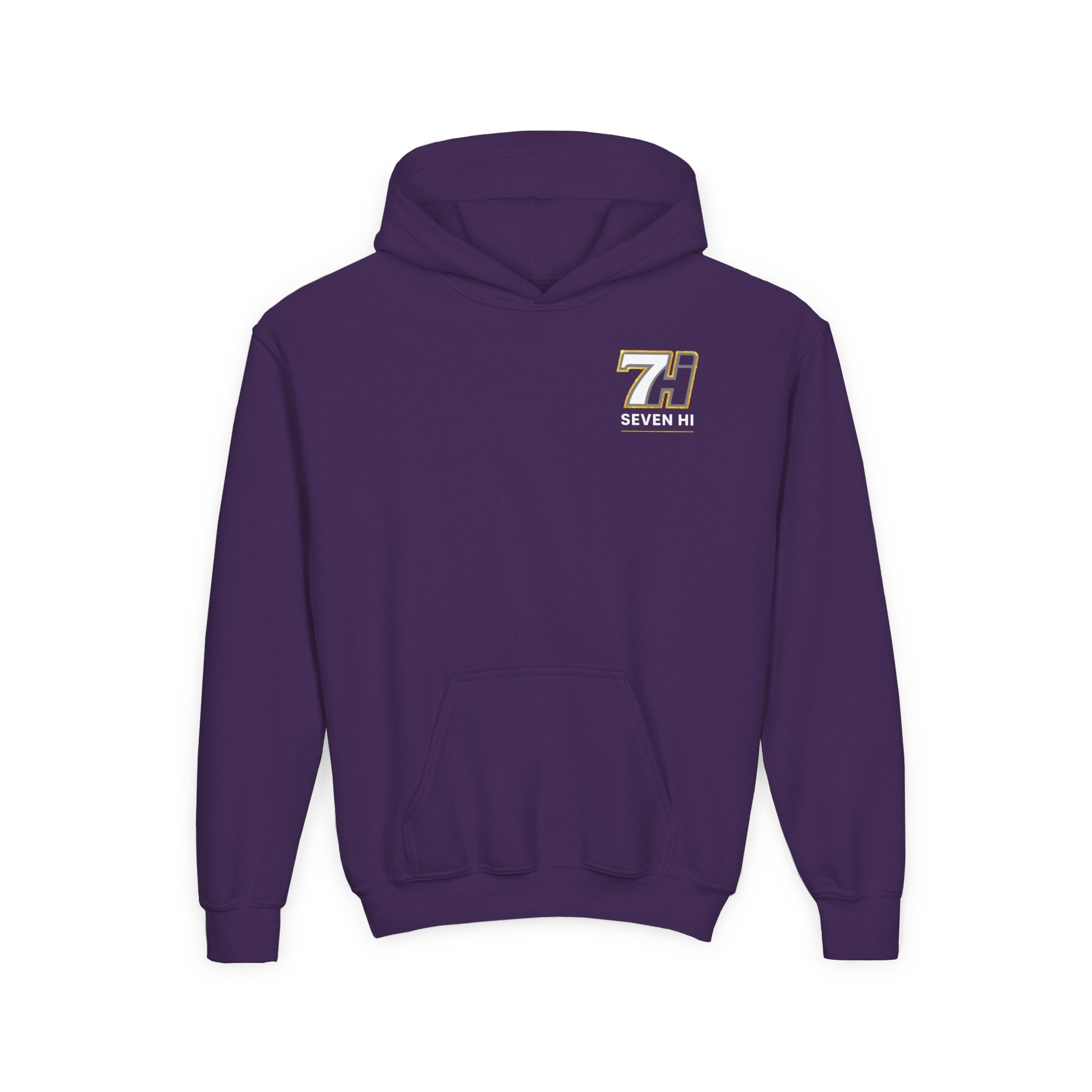 7Hi Logo Hoodie Youth graphic sweatshirt (Dark)
