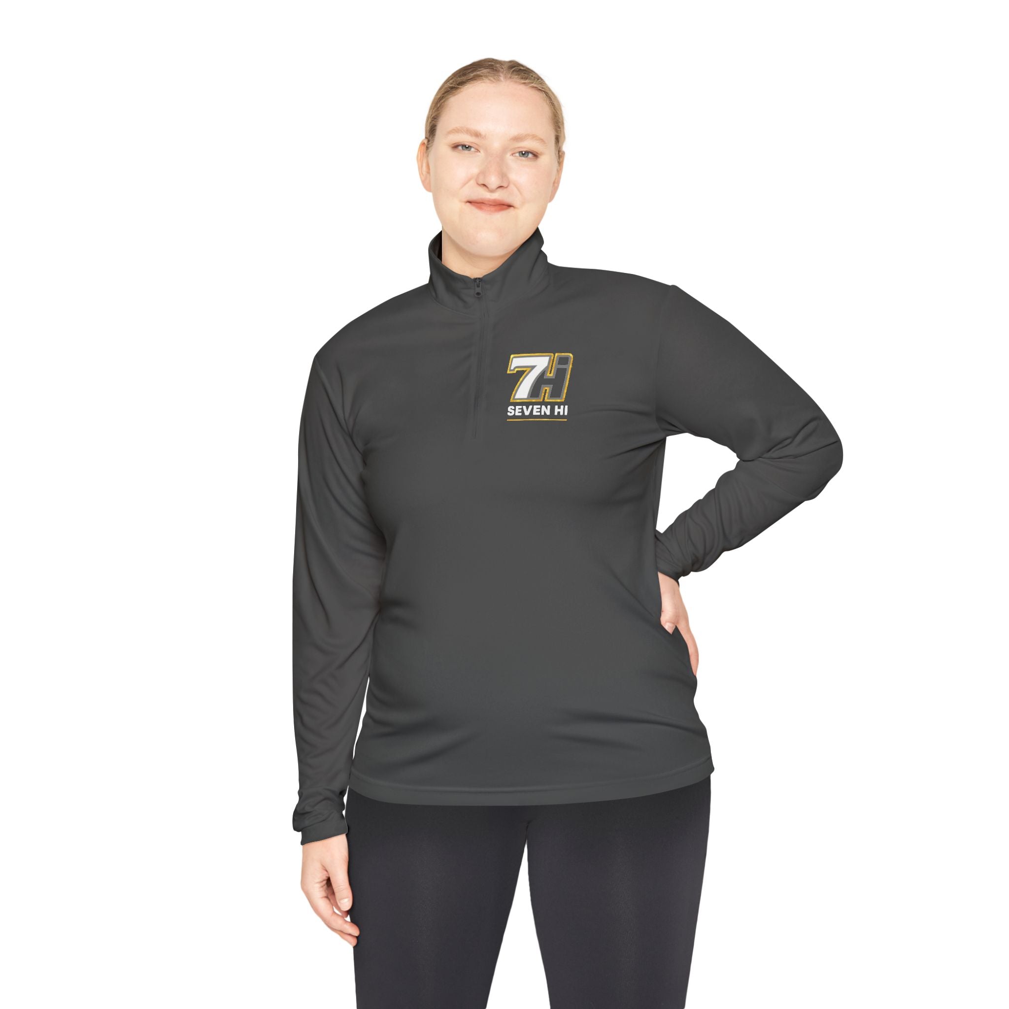 Unisex Quarter-Zip Pullover (Dark)