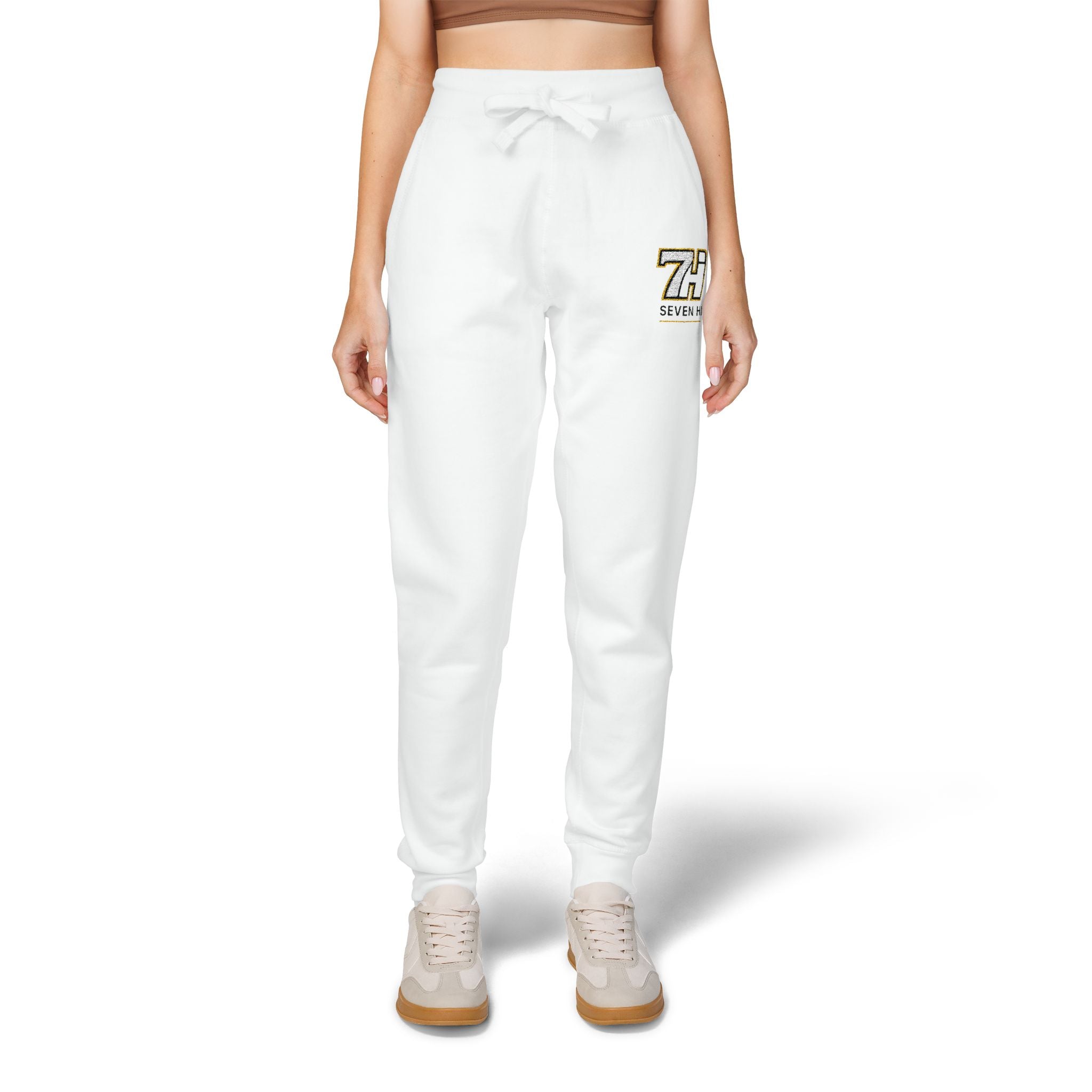 Unisex Fleece Sweatpants (Embroidery) (Light)