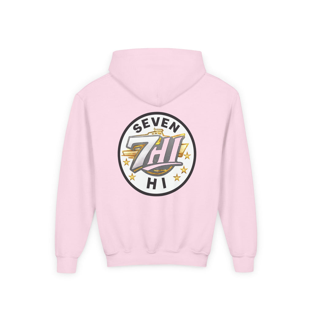 7Hi Logo Hoodie Youth graphic sweatshirt (Light)