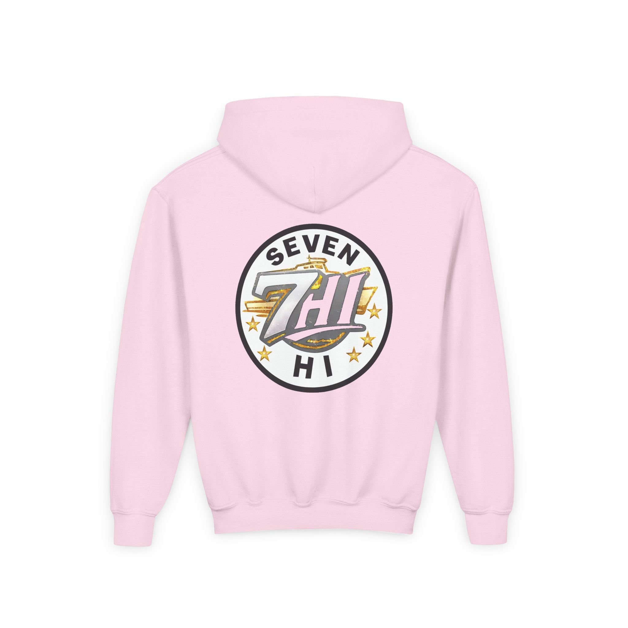 7Hi Logo Hoodie Youth graphic sweatshirt (Light)