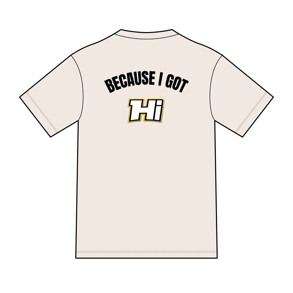 District ® Perfect Tri ® Tee - Because I Got Hi (Light)