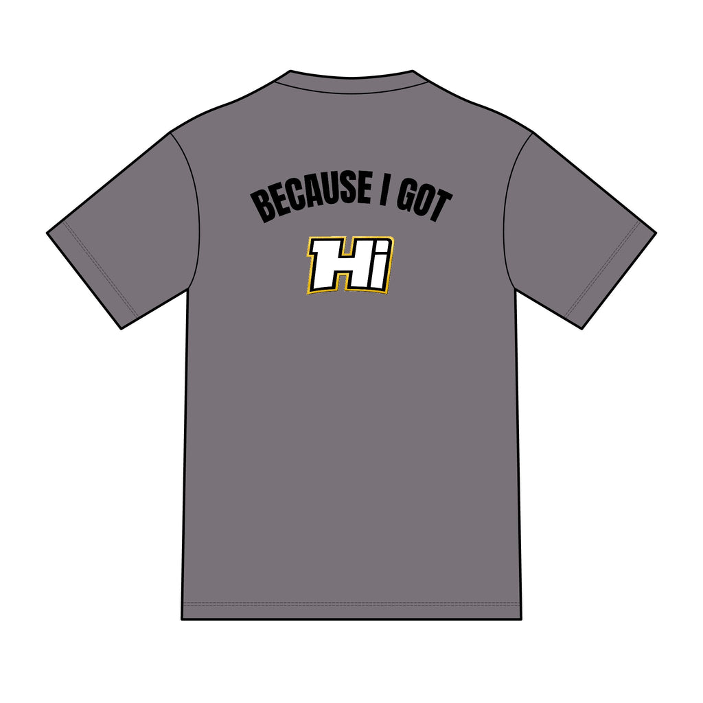 District ® Perfect Tri ® Tee - Because I Got Hi (Light)