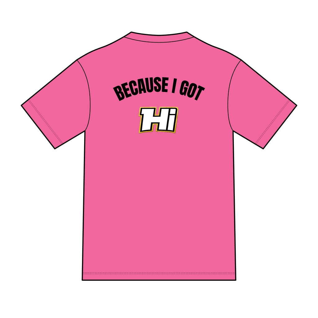 District ® Perfect Tri ® Tee - Because I Got Hi (Light)