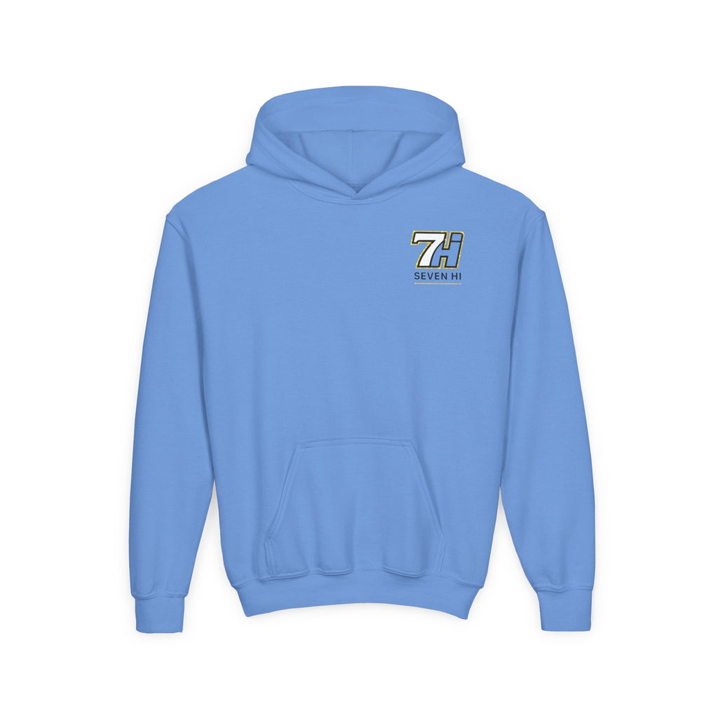 7Hi Logo Hoodie Youth graphic sweatshirt (Light)