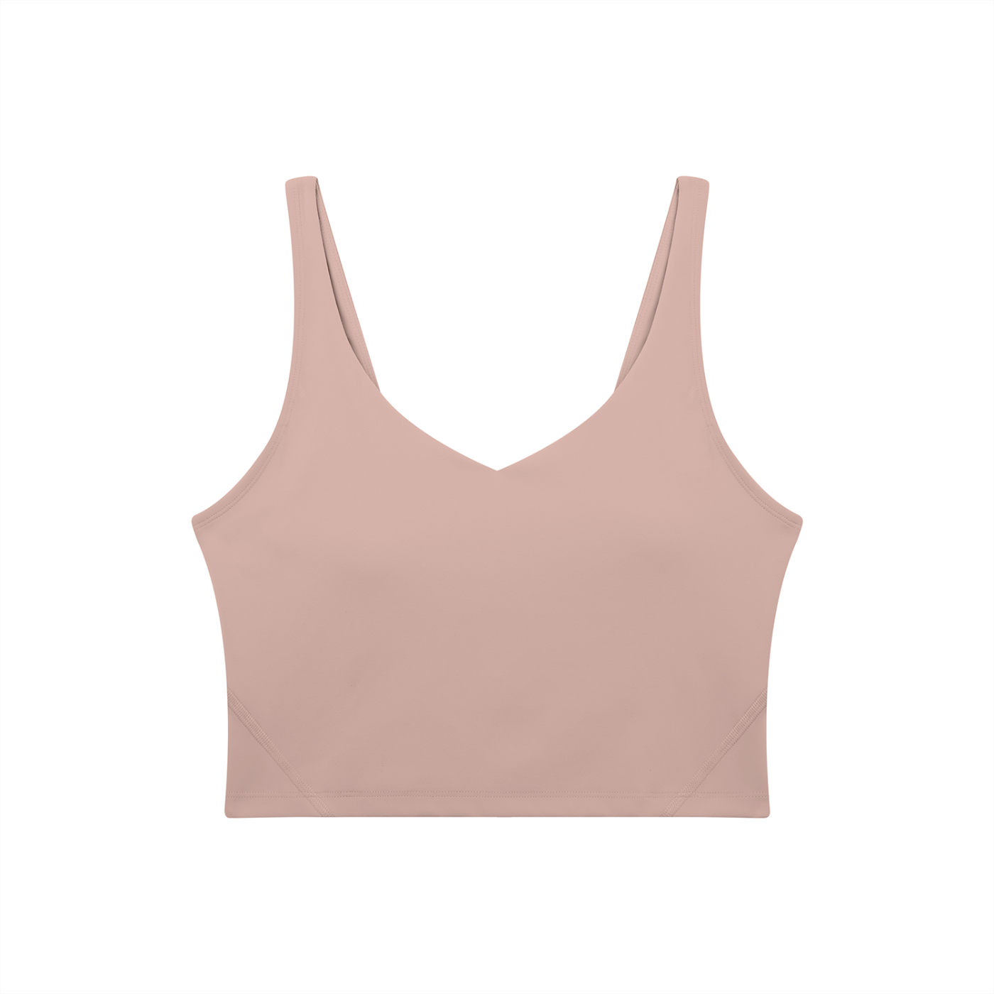Women's V-Neck Yoga Sports Bra (Light)