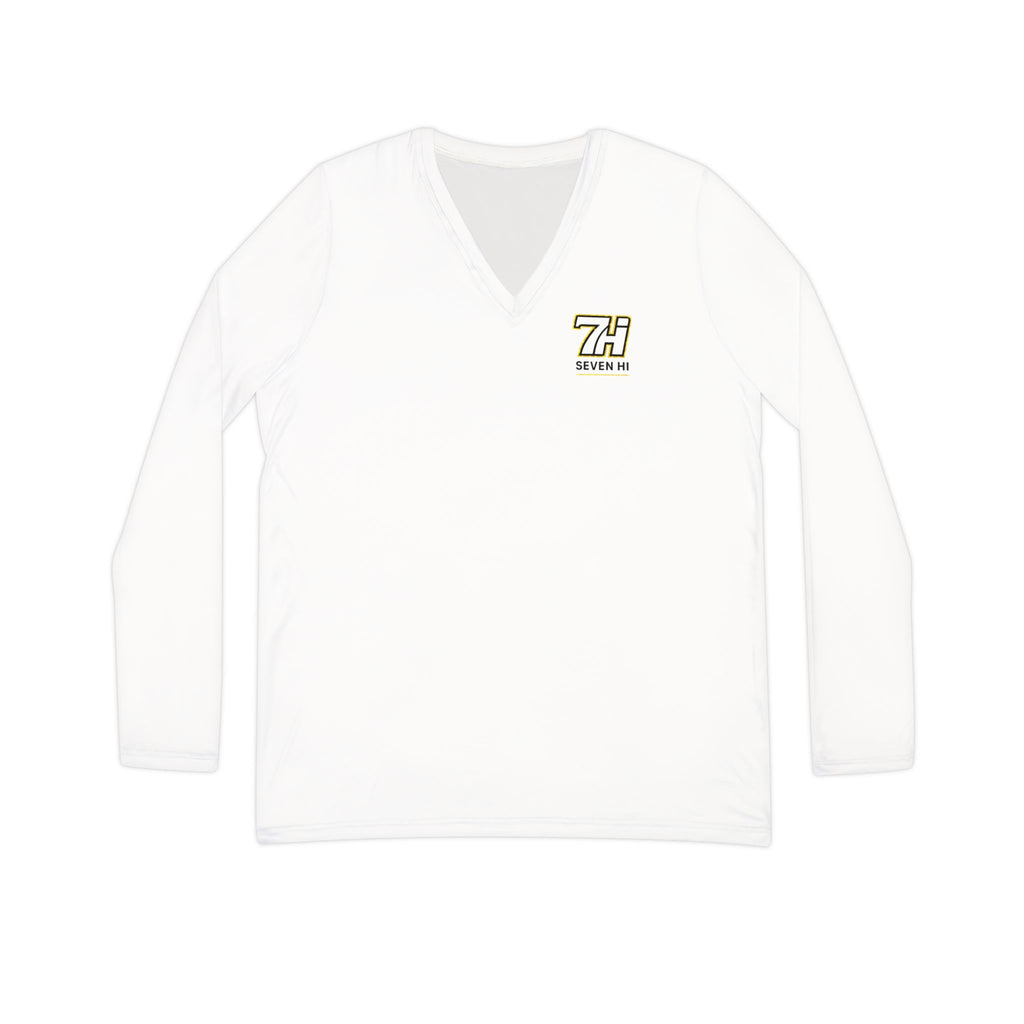 Women's Long Sleeve V-neck Shirt (Light)