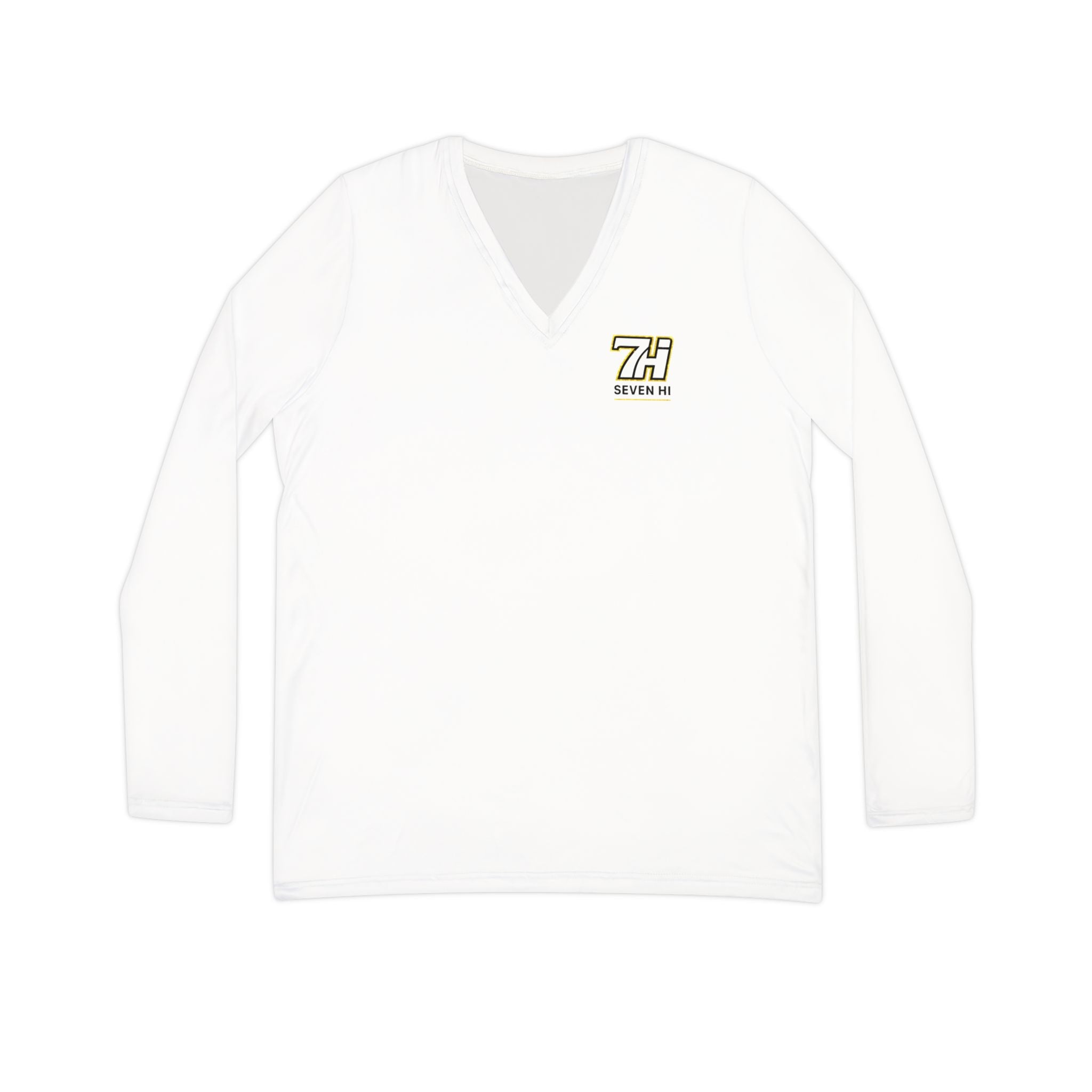 Women's Long Sleeve V-neck Shirt (Light)