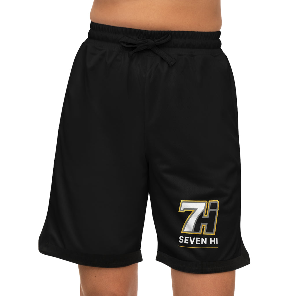 Basketball Rib Shorts (Black)