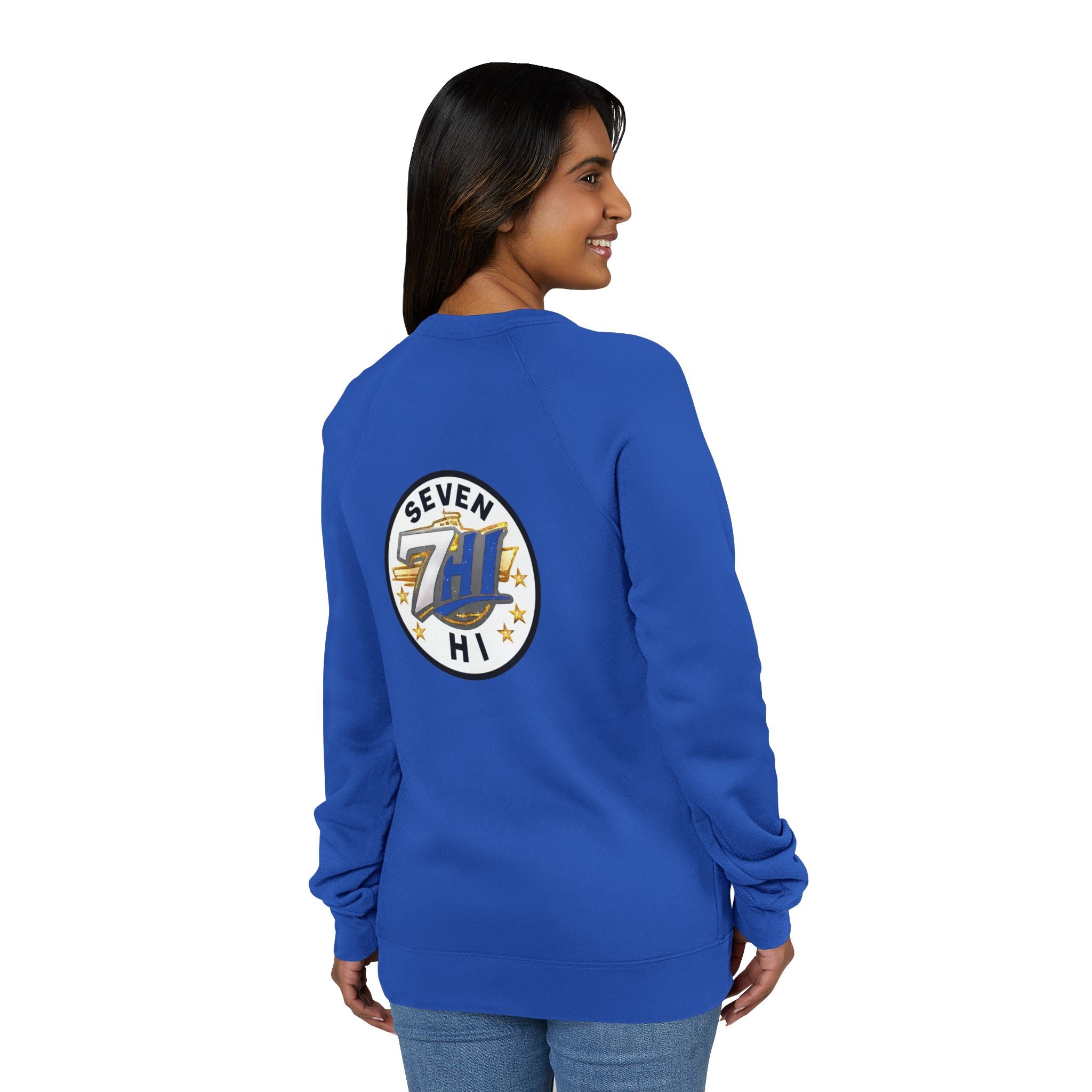 Unisex Sponge Fleece Raglan Sweatshirt (Light)