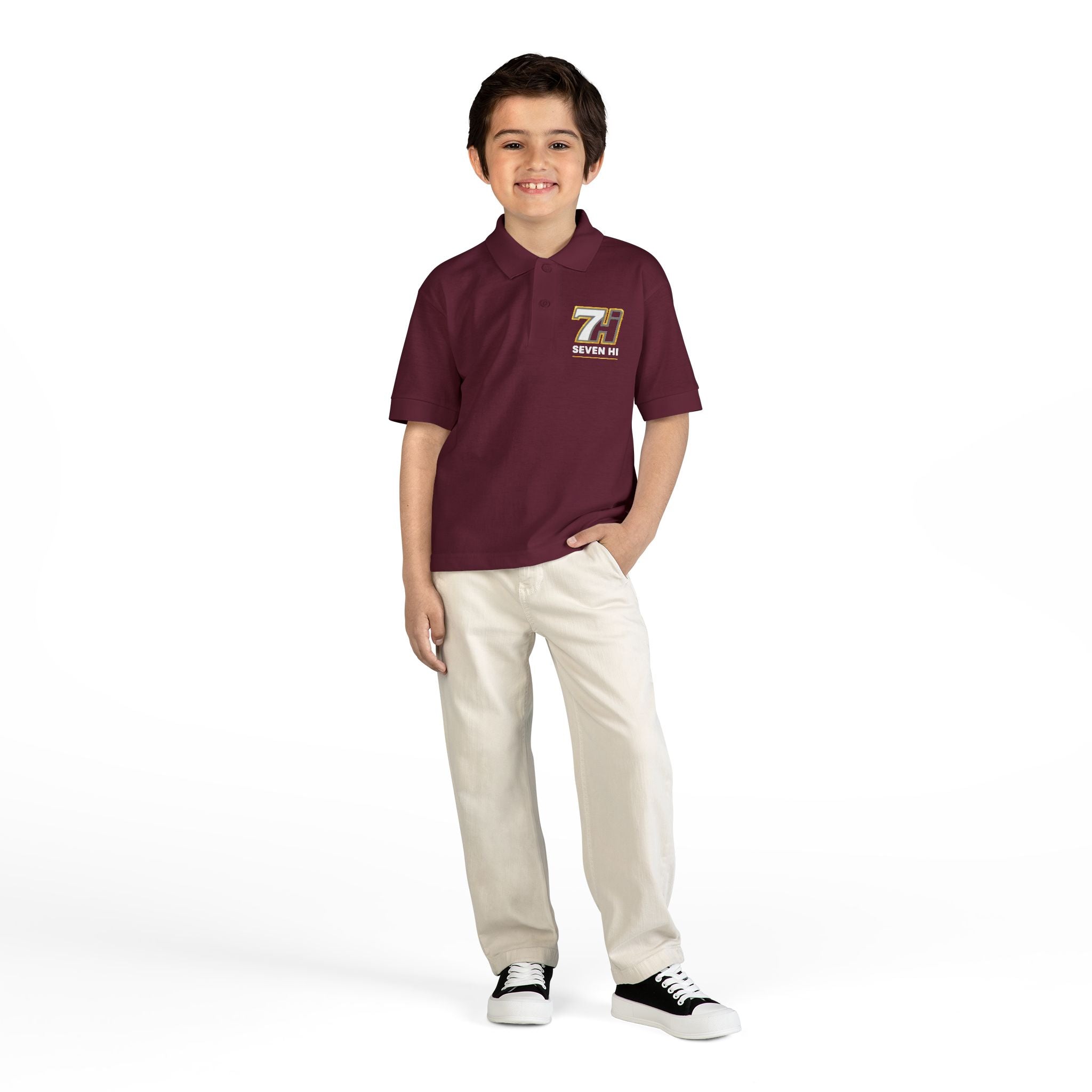 DryBlend® Youth Jersey Polo (Dark)