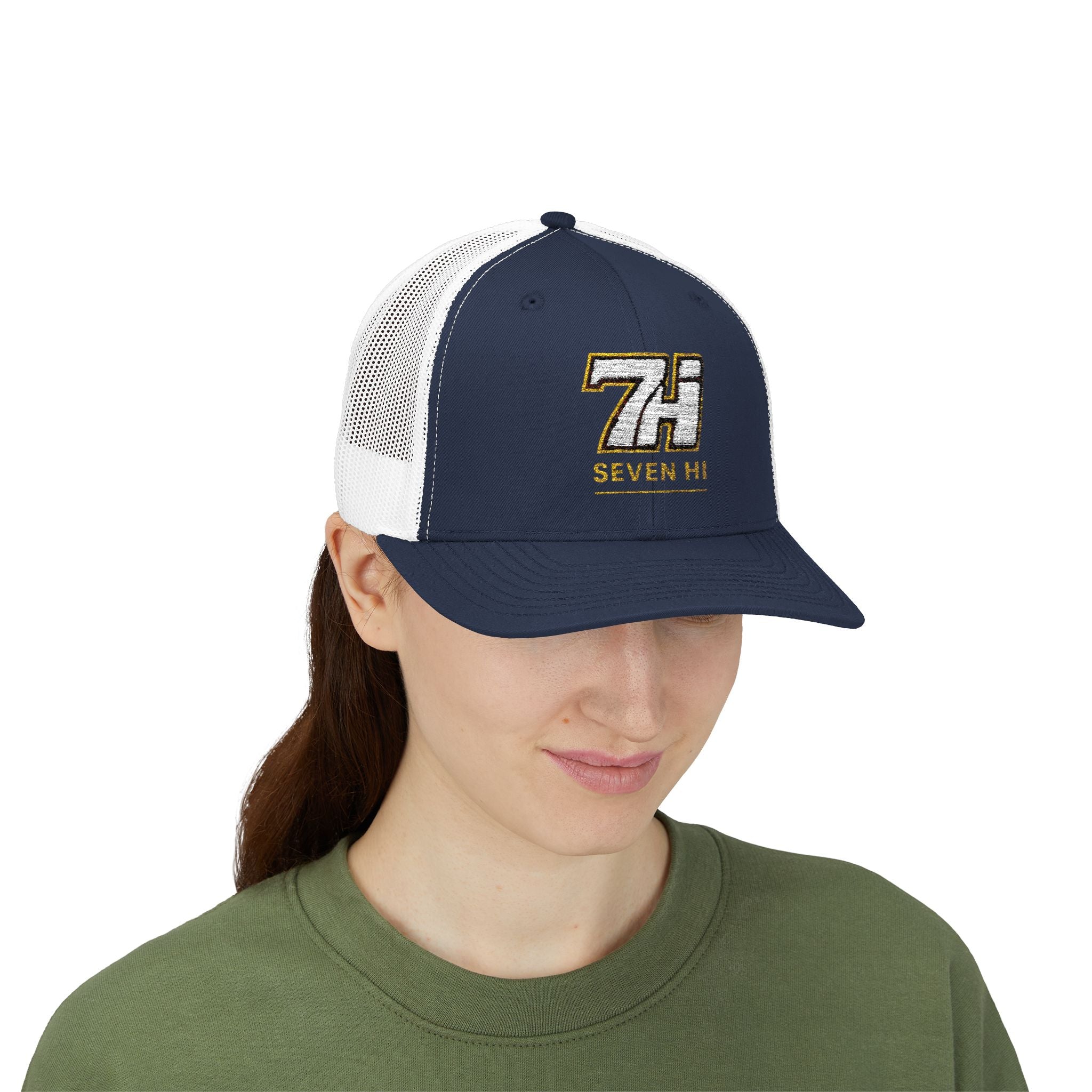 Snapback Trucker Cap (7Hi Logo)