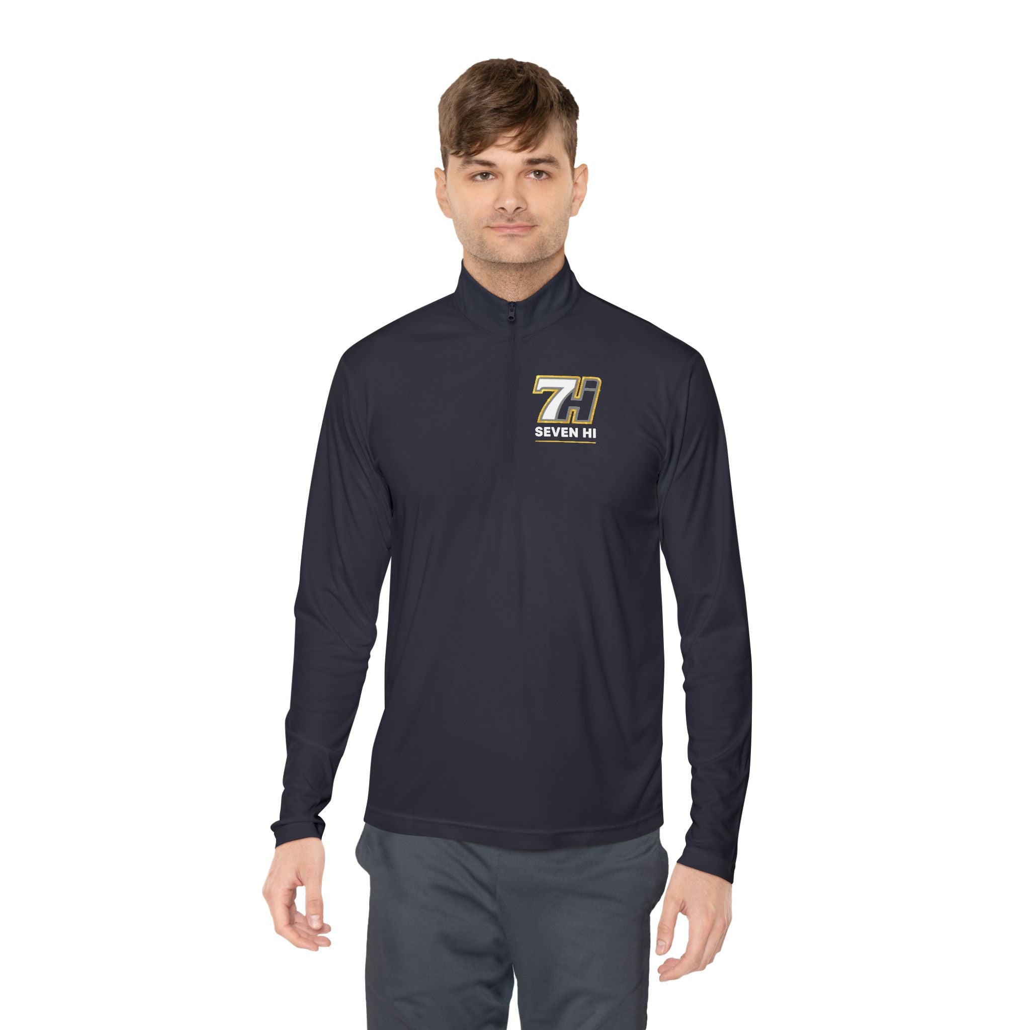 Unisex Quarter-Zip Pullover (Dark)