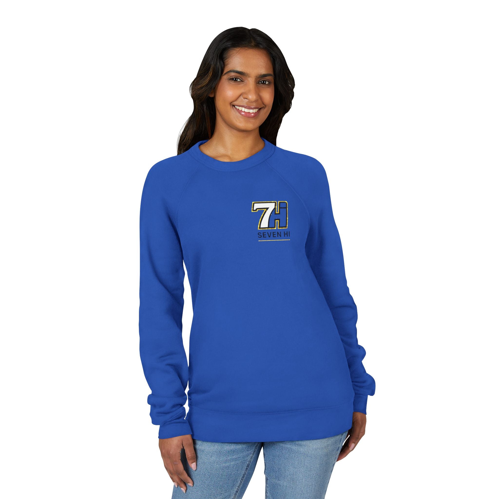 Unisex Sponge Fleece Raglan Sweatshirt (Light)