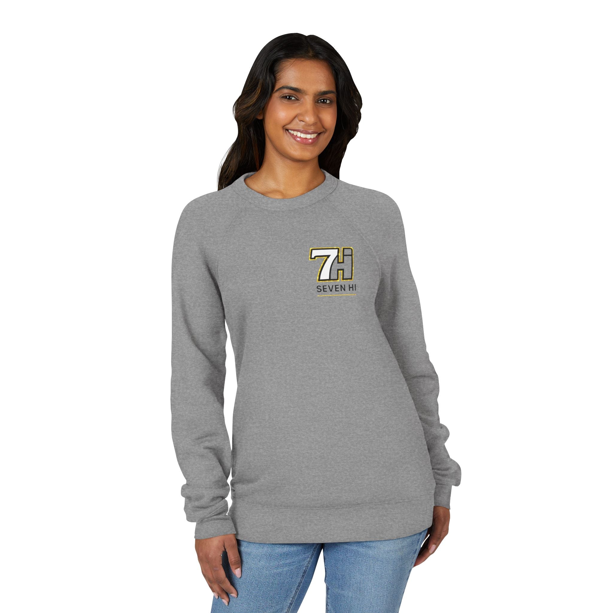 Unisex Sponge Fleece Raglan Sweatshirt (Light)