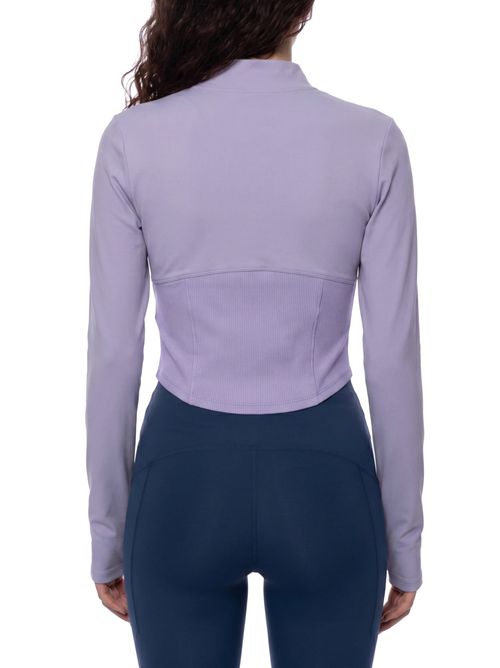 Women's Slim Fit Full-Zip Yoga Jacket (Light)