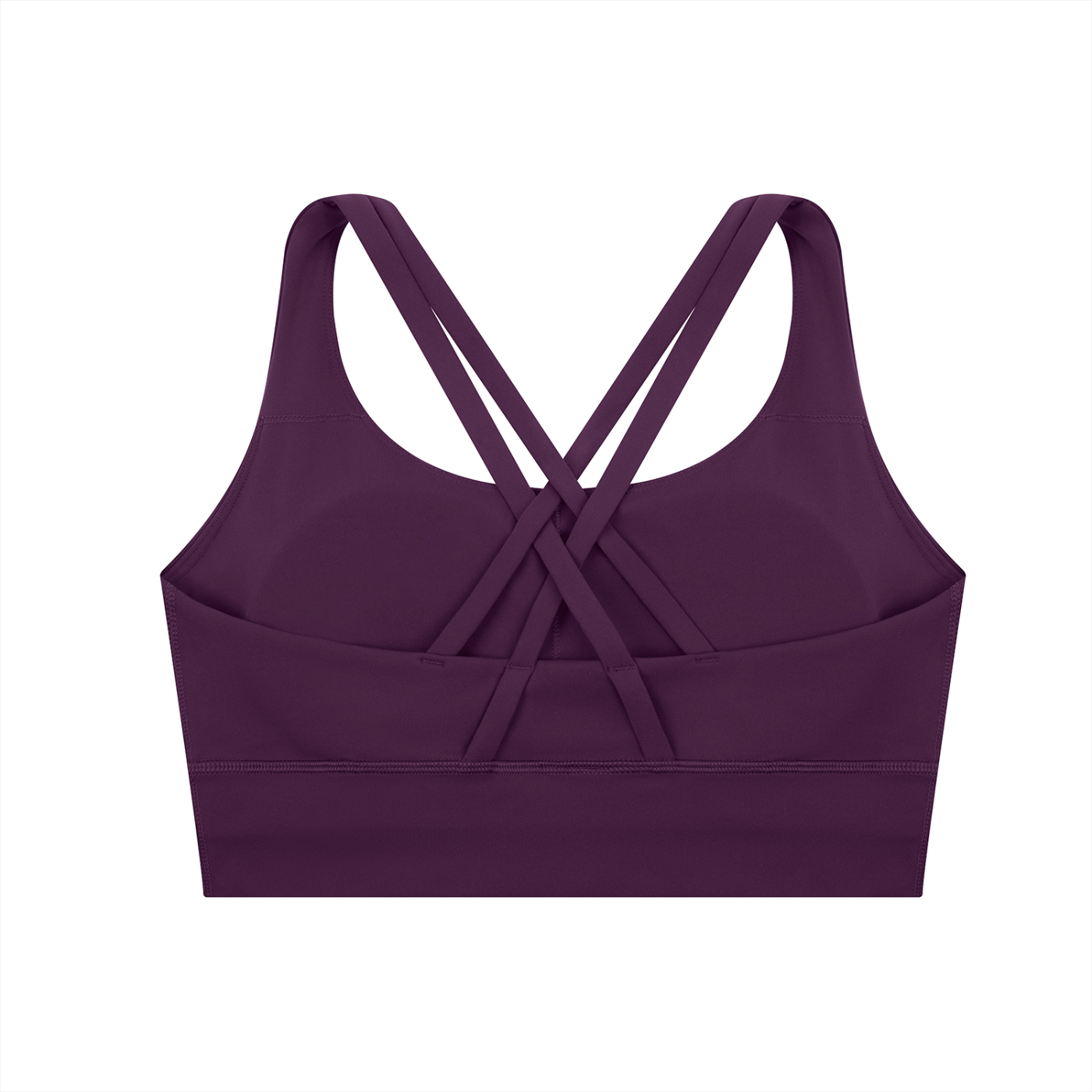 Strappy Criss-Cross Sports Bra (Dark)