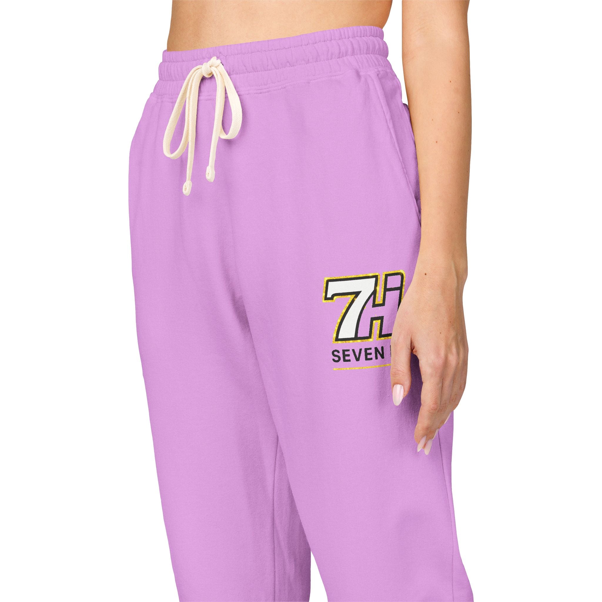 Unisex Garment-Dyed Fleece Sweatpants