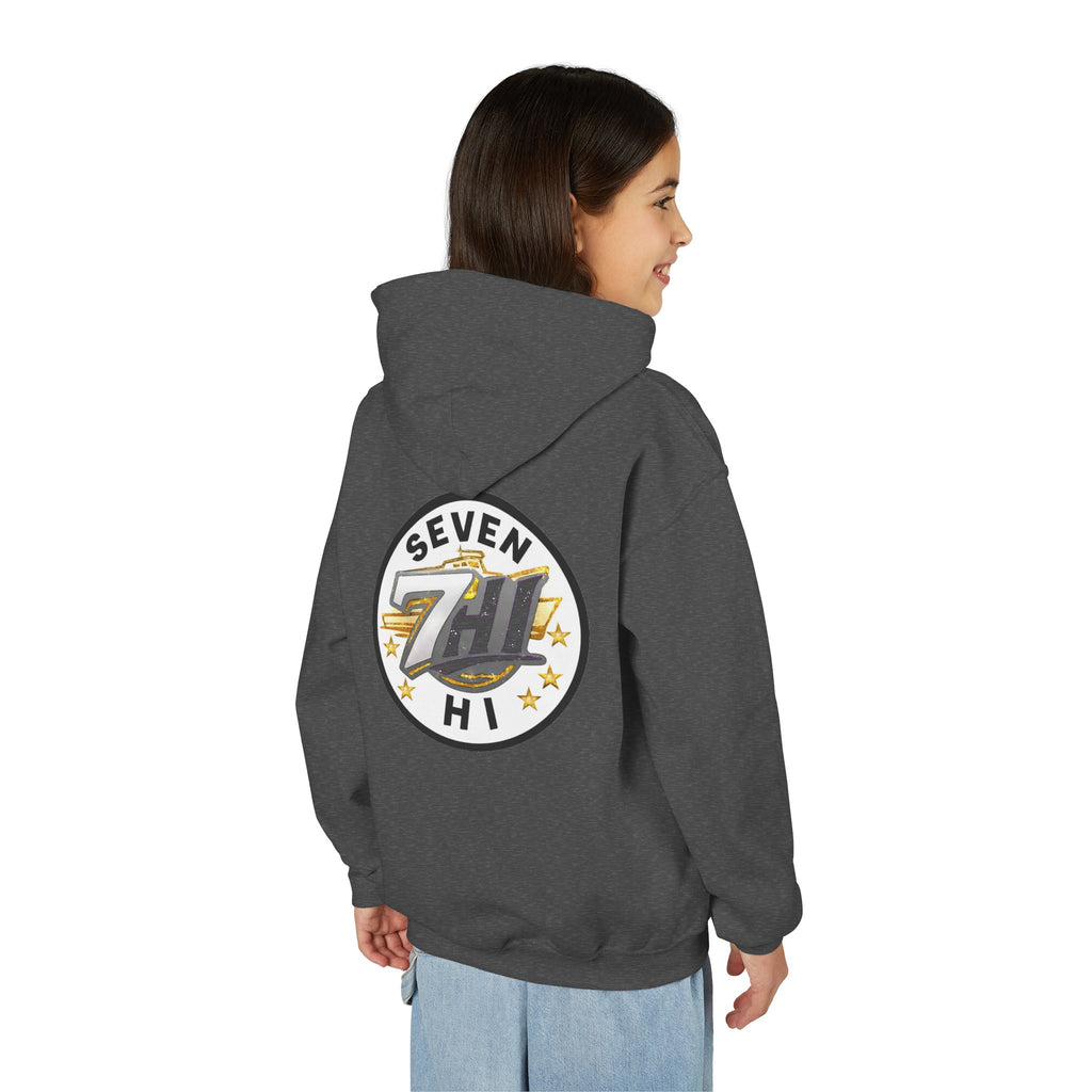 Youth Heavy Blend Hooded Sweatshirt (Dark)