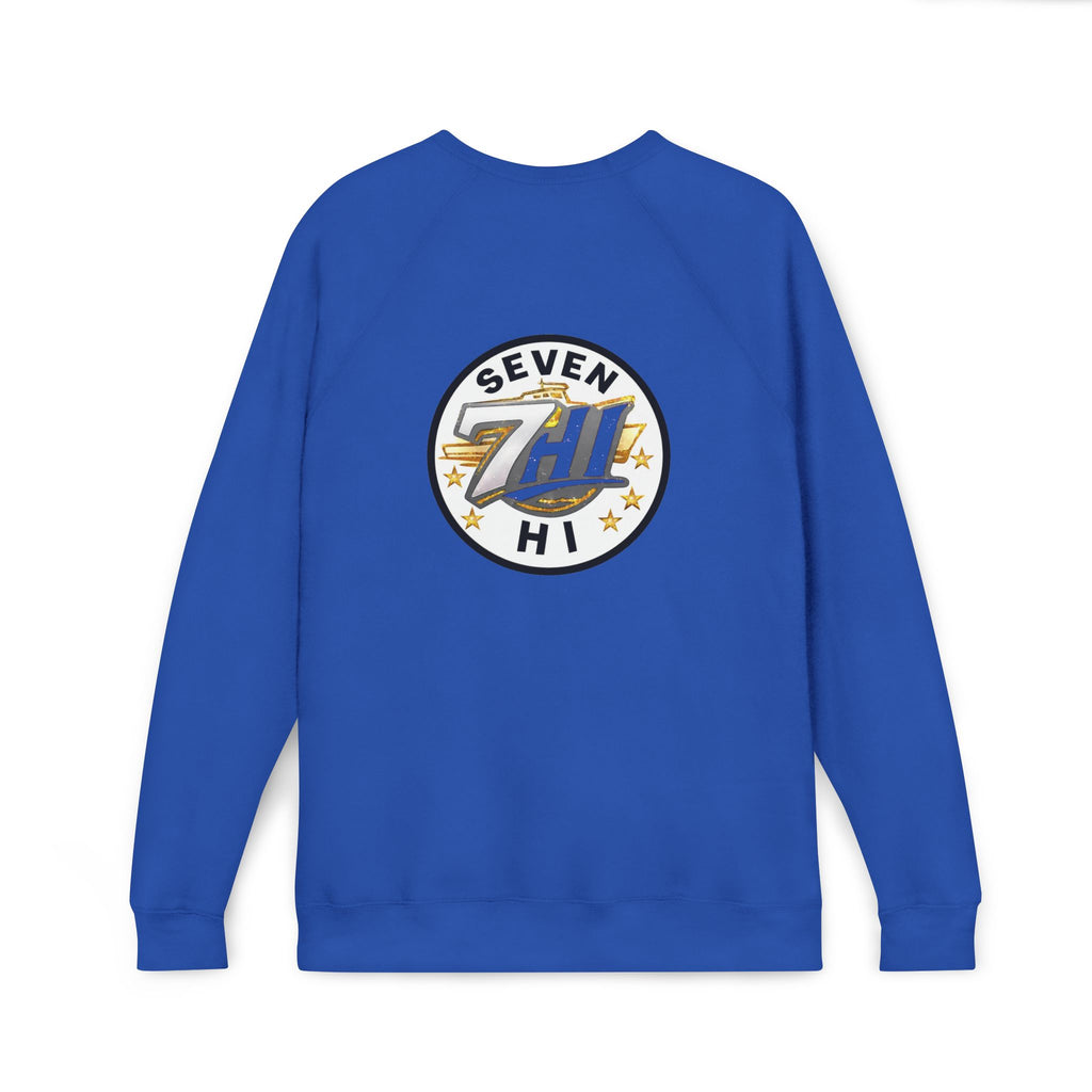 Unisex Sponge Fleece Raglan Sweatshirt (Light)