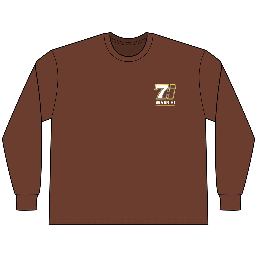 Unisex Classic Heavyweight Long Sleeve Tee (Dark)