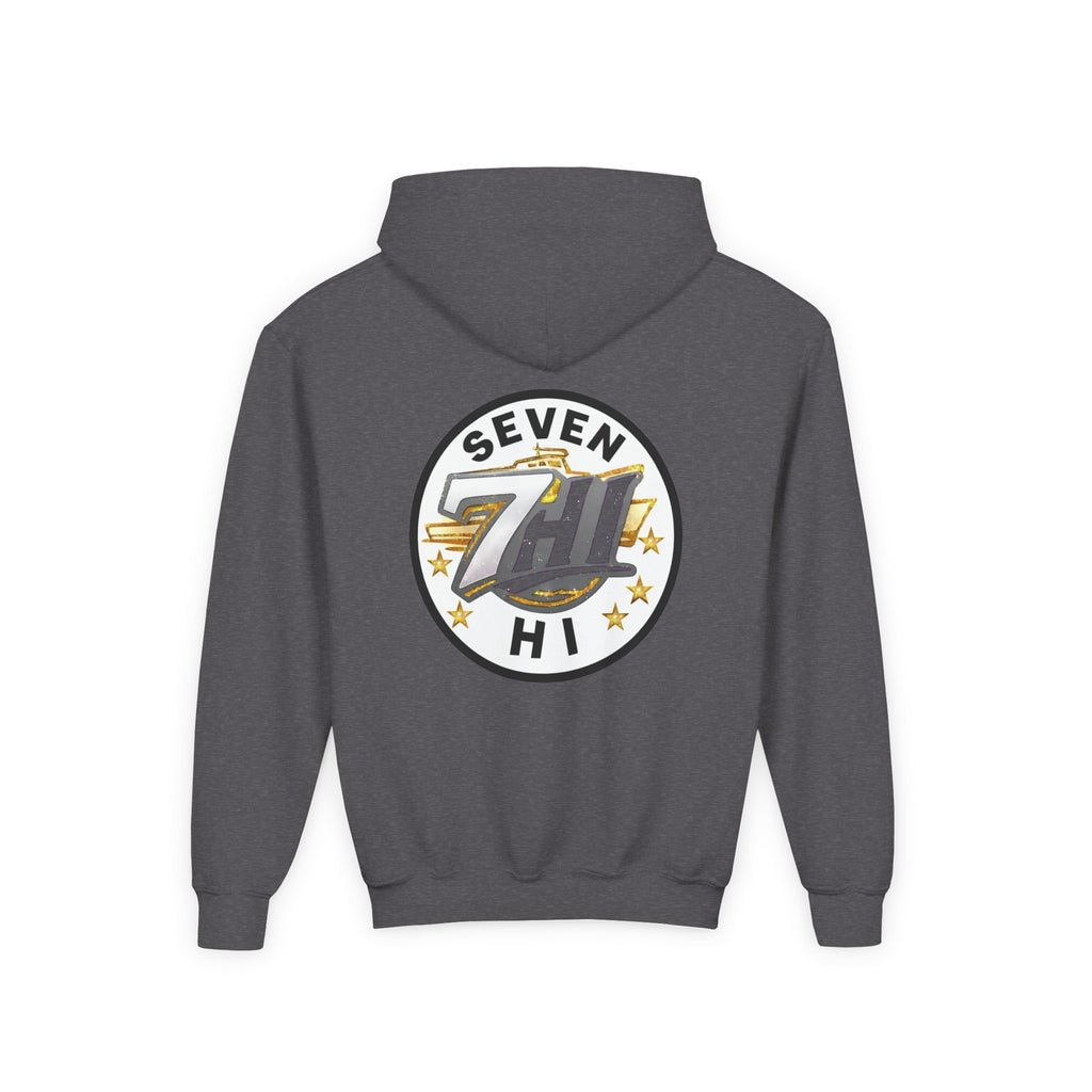 Youth Heavy Blend Hooded Sweatshirt (Dark)