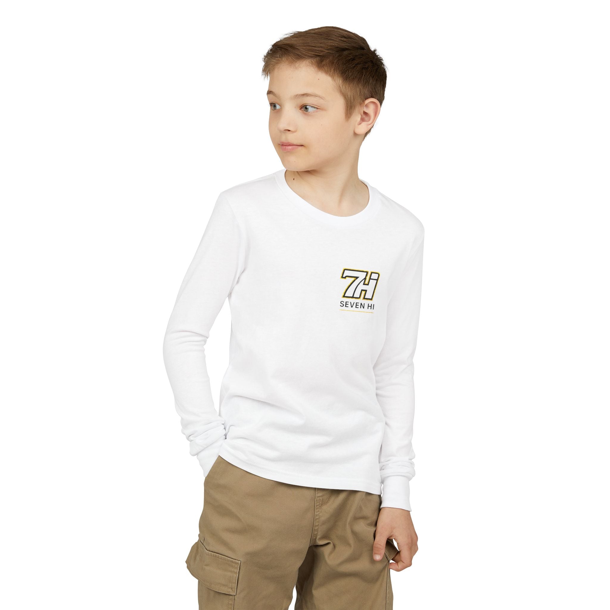 Youth Jersey Long Sleeve Tee (Light)