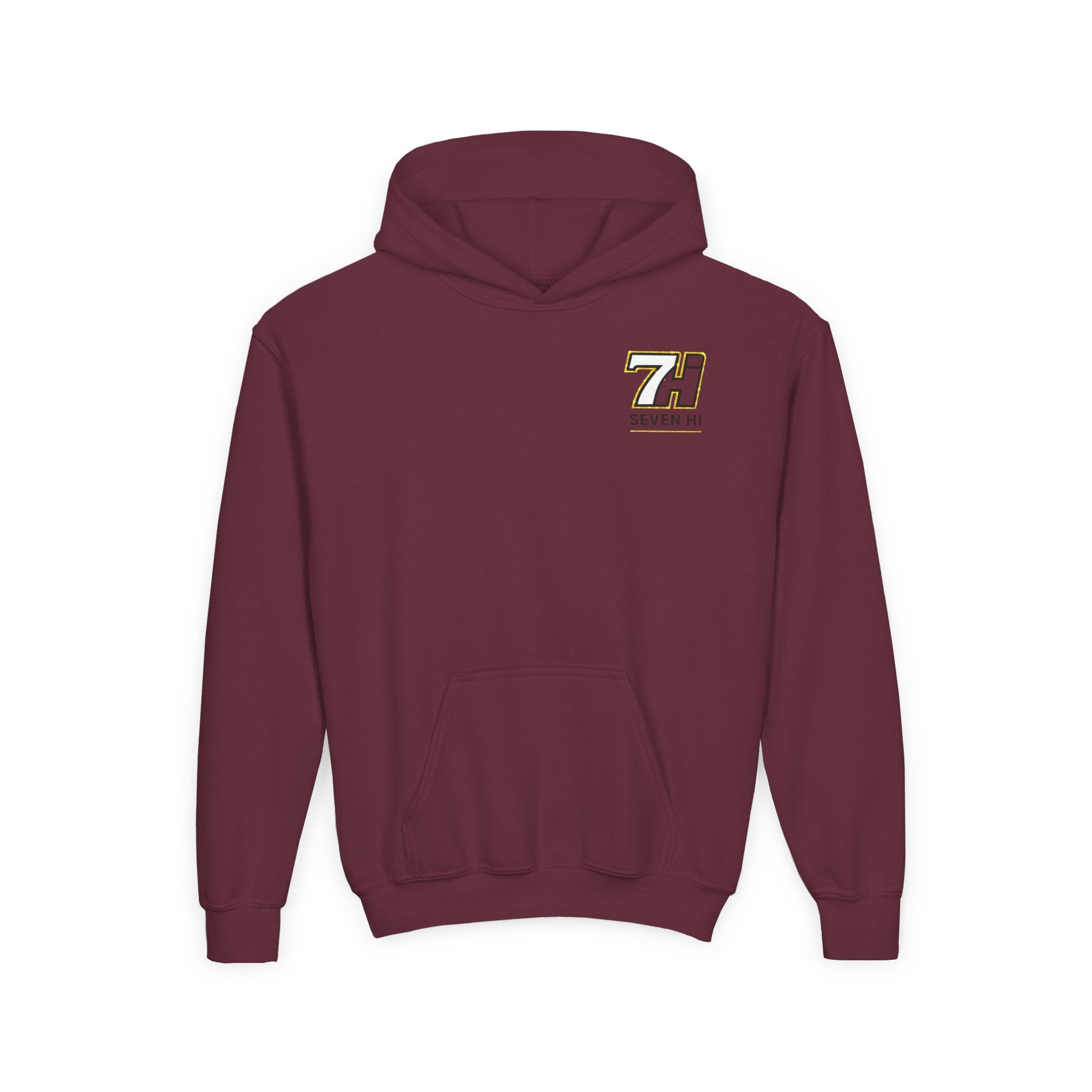 7Hi Logo Hoodie Youth graphic sweatshirt (Light)