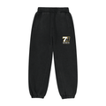 Fleeced Jogger Sweatpants (Black)