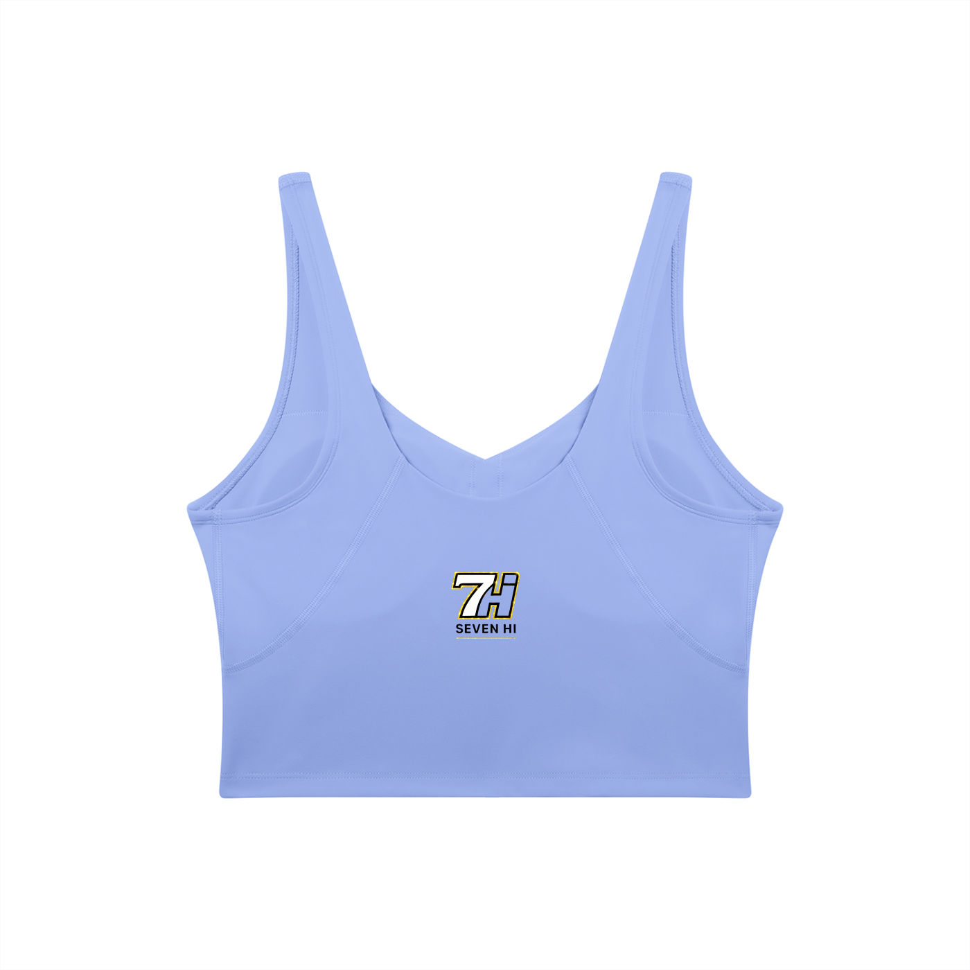 Women's V-Neck Yoga Sports Bra (Light)