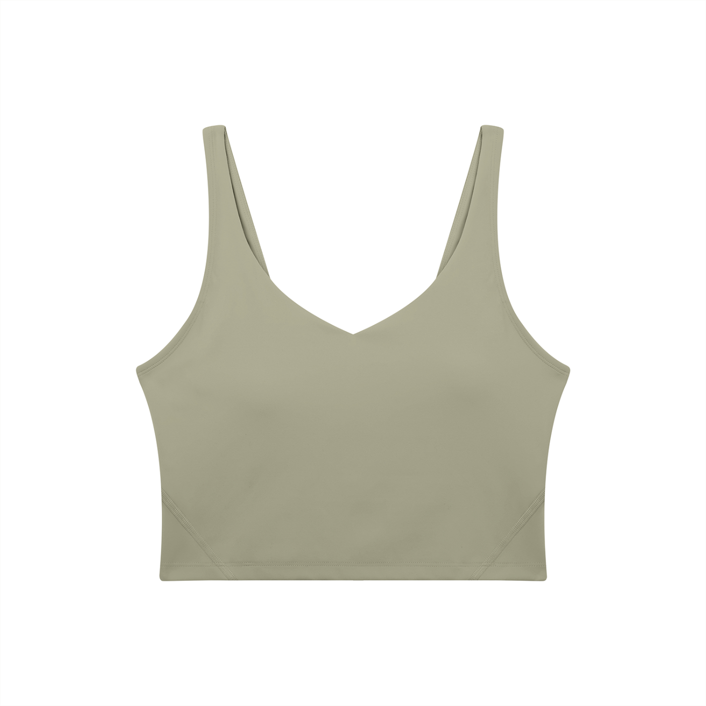 Women's V-Neck Yoga Sports Bra (Light)
