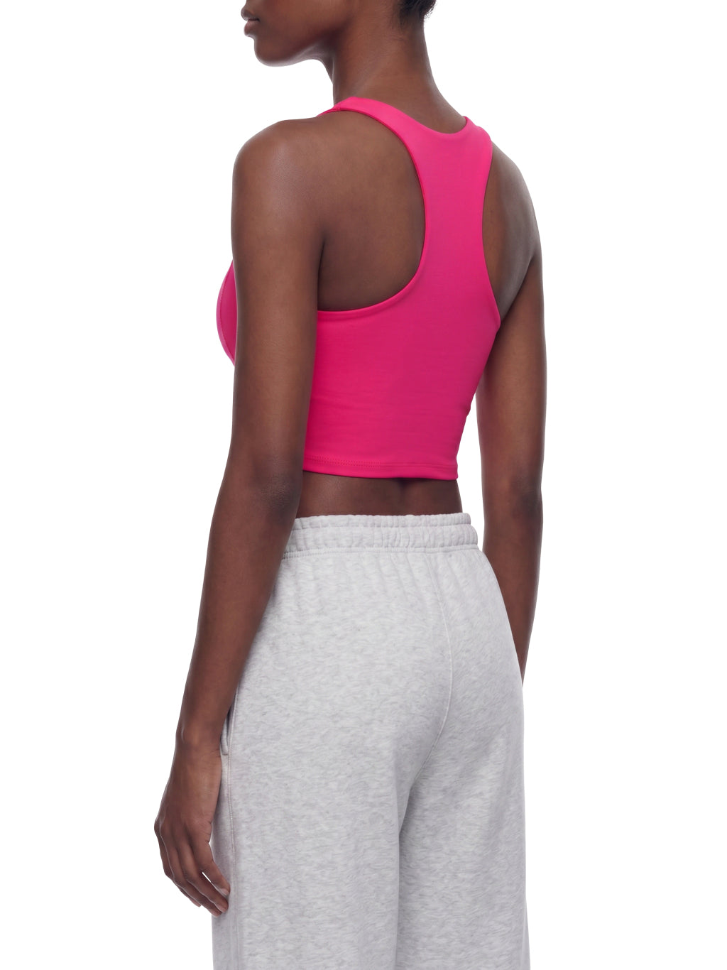 Women’s Tight Paneling Yoga Tank Top (Black)