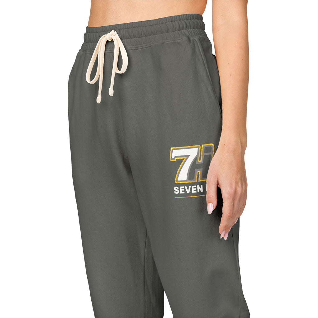 Unisex Garment-Dyed Fleece Sweatpants