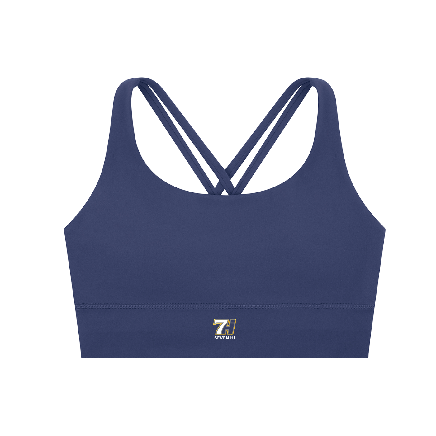 Strappy Criss-Cross Sports Bra (Dark)